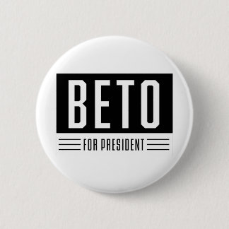 Bóton Redondo 5.08cm Beto Para Presidente