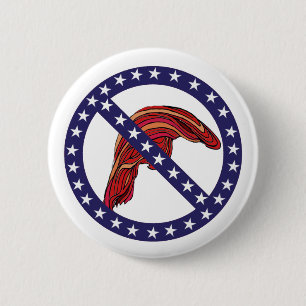 Bóton Redondo 5.08cm "Beware o Anti-Trunfo engraçado 2,25" do cabelo"