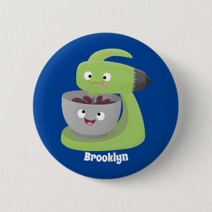 Bóton Redondo 5.08cm Bicho de cozinha de bico