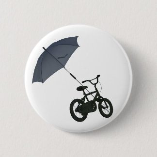 Bóton Redondo 5.08cm bicicleta + guarda-chuva