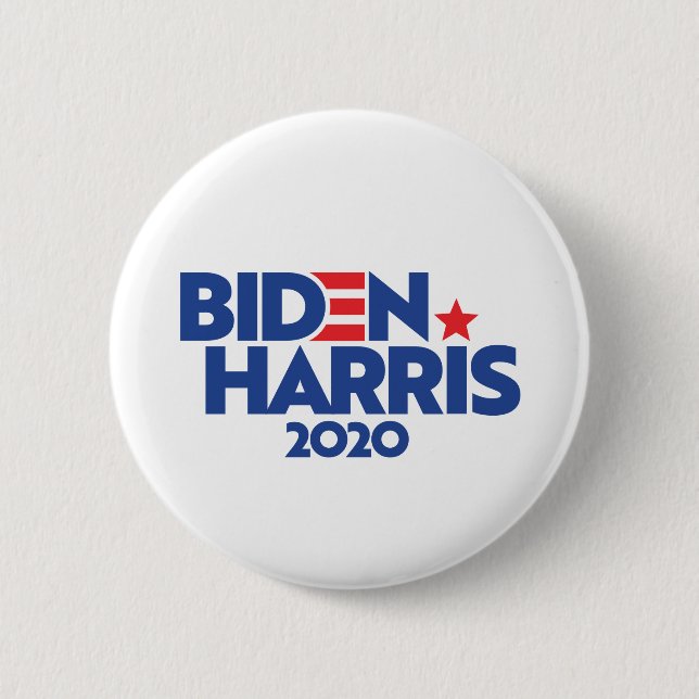 BÓTON REDONDO 5.08CM BIDEN HARRIS 2020 (Frente)