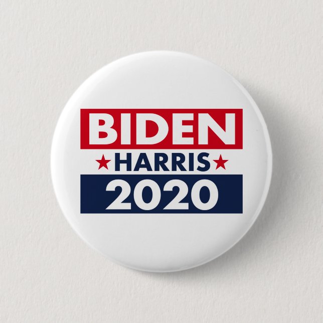 BÓTON REDONDO 5.08CM BIDEN HARRIS 2020 (Frente)