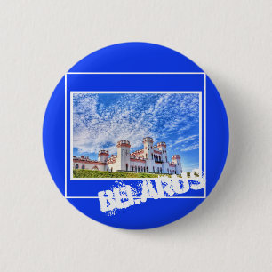 Bóton Redondo 5.08cm Bielorrússia Б е л а у р ь с Palácio do Castelo de