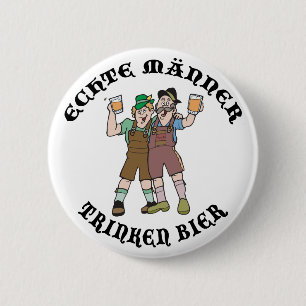 Bóton Redondo 5.08cm BIER de Oktoberfest ECHTE MÄNNER TRINKEN