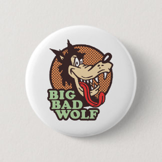 Bóton Redondo 5.08cm Big Bad Wolf