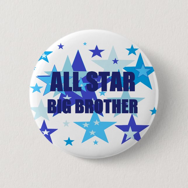 Bóton Redondo 5.08cm Big brother All Star (Frente)