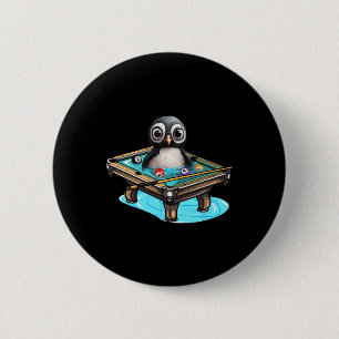 Bóton Redondo 5.08cm Billiards Penguin Hustler Piscina Snooker Jogando