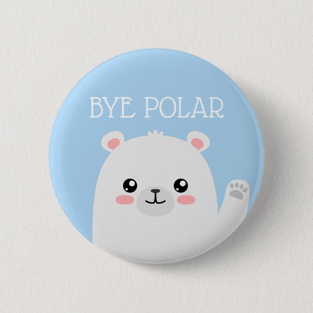 Bóton Redondo 5.08cm Bipolar (Frente)