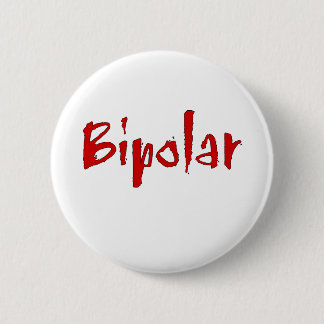 Bóton Redondo 5.08cm Bipolar vermelho