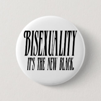 Bóton Redondo 5.08cm Bisexuality é o preto novo