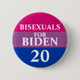 Bóton Redondo 5.08cm Bissexuais Para Botão Biden