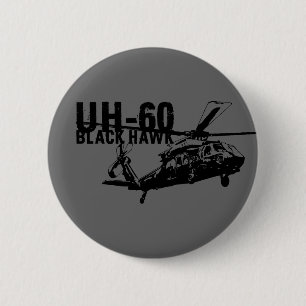 Bóton Redondo 5.08cm Black Hawk
