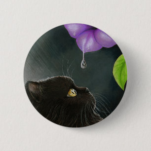Bóton Redondo 5.08cm Black Persian Cat 514