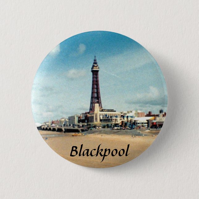 Bóton Redondo 5.08cm Blackpool (Frente)