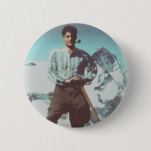 Bóton Redondo 5.08cm Blessed Pier Giorgio Frassati (Frente)