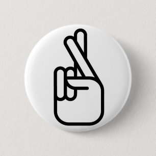 Bóton Redondo 5.08cm Boa sorte