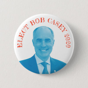 Bóton Redondo 5.08cm Bob Casey para o presidente
