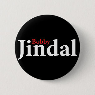 Bóton Redondo 5.08cm Bobby Jindal