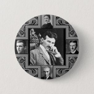 Bóton Redondo 5.08cm Bobina de Tesla