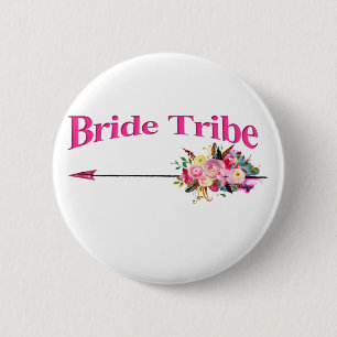 Bóton Redondo 5.08cm Boho Bride Tribe