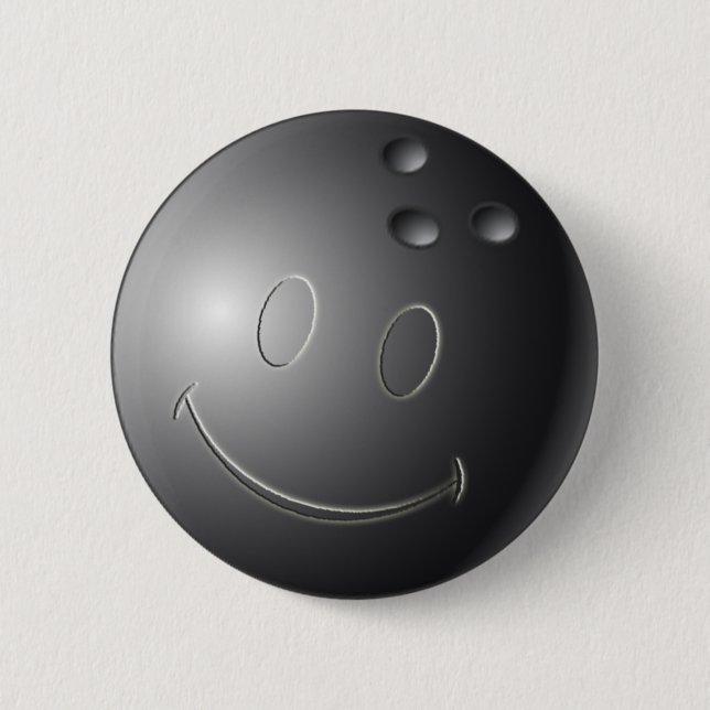 BÓTON REDONDO 5.08CM BOLA DE BOLICHE DA CARA (Frente)