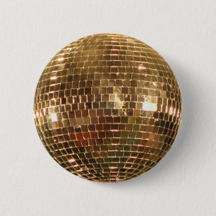 Bóton Redondo 5.08cm Bola de Disco Espelhada 2
