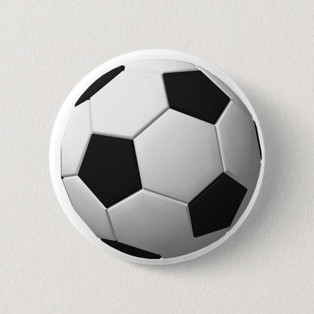 Bóton Redondo 5.08cm Bola de futebol: (Frente)