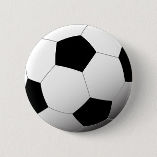 Bóton Redondo 5.08cm Bola de futebol