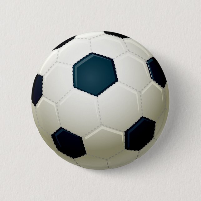 BÓTON REDONDO 5.08CM BOLA DE FUTEBOL (Frente)