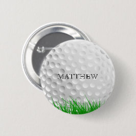Bóton Redondo 5.08cm Bola de golfe na grama