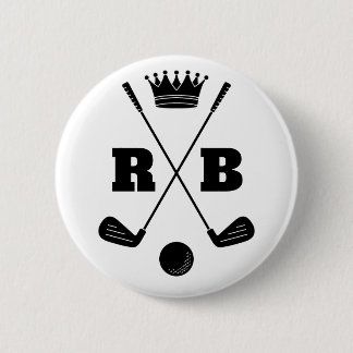 Bóton Redondo 5.08cm Bolas de Golfe com Nome e Marca Personalizados