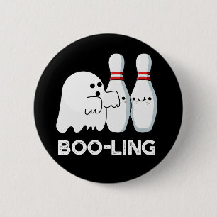 Bóton Redondo 5.08cm Boliche-Dia de as Bruxas engraçado-Boo-ling Ghost