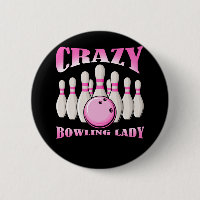 Boliche Mulher Fêmea Cute Bowler Lady