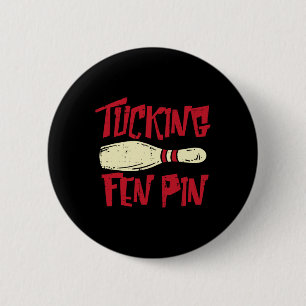 Bóton Redondo 5.08cm Boliche Tucando Fen Pin Engraçado Humor Bowler M