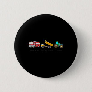 Bóton Redondo 5.08cm Bomba de caminhão de bombeiros Trator Sutil Anti T