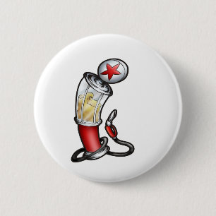 Bóton Redondo 5.08cm Bomba de gás