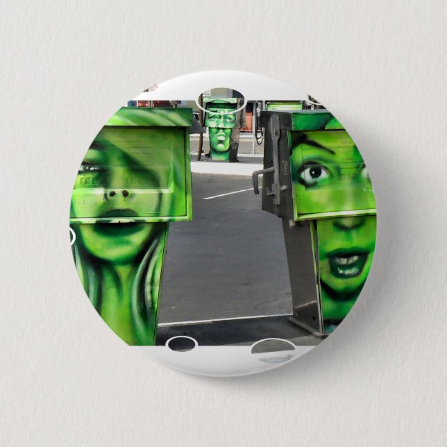 Bóton Redondo 5.08cm Bombas de Gasps (Frente)