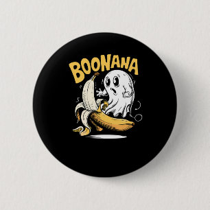 Bóton Redondo 5.08cm Boonana Surpreende-me Boo Halloween Engraçado
