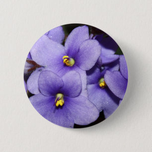 Bóton Redondo 5.08cm Boquet violeta