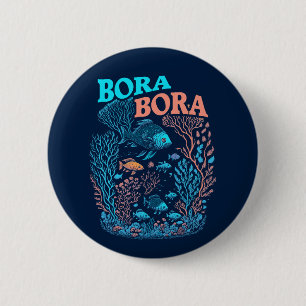 Bóton Redondo 5.08cm Bora Bora Coral Reef