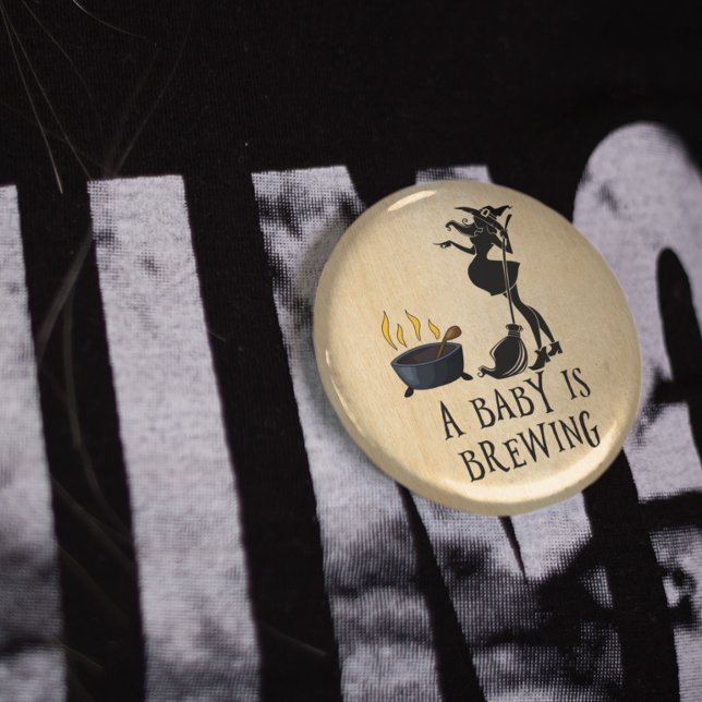 Bóton Redondo 5.08cm Bordo de Chá de fraldas de Maternidade Grávida (Criador carregado)