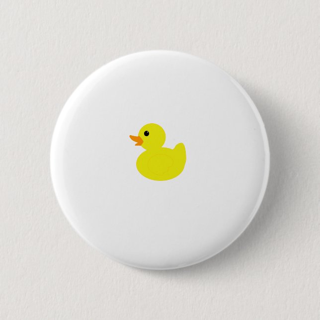 Bóton Redondo 5.08cm Borracha Ducky (Frente)