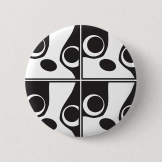 Bóton Redondo 5.08cm Boston enfrenta o botão