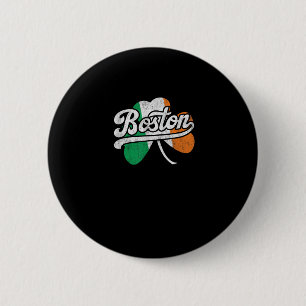 Bóton Redondo 5.08cm Boston Irish T-Shirt