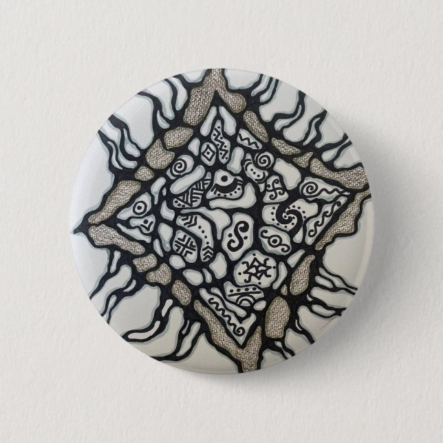 Bóton Redondo 5.08cm Botão (Frente)