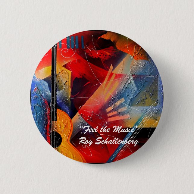 Bóton Redondo 5.08cm Botão (Frente)