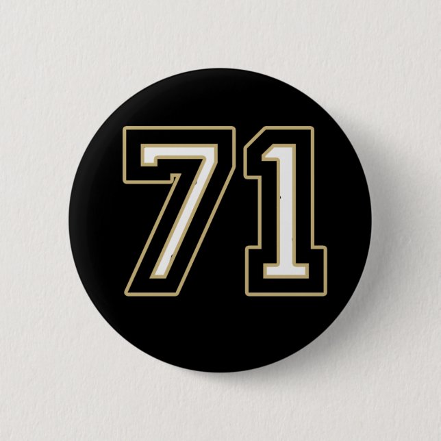 Bóton Redondo 5.08cm botão 71 (Frente)