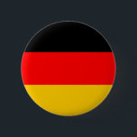 Bóton Redondo 5.08cm Botão alemão da bandeira<br><div class="desc">Abotoe com a bandeira nacional ou o Bundesflagge alemão.</div>