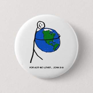 Bóton Redondo 5.08cm Botão Assim-Amado