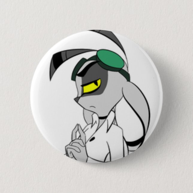 Bóton Redondo 5.08cm Botão assustador de Kila (Frente)